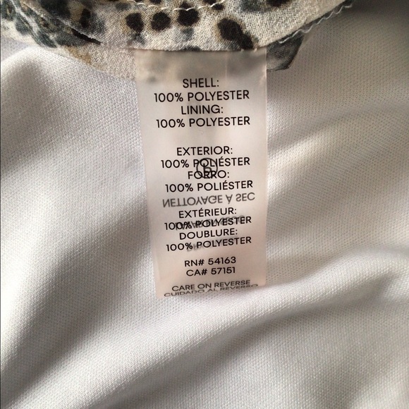 🔴So pretty! EUC 2 piece Calvin Klein snakeskin print dress size 2 - Picture 8 of 8